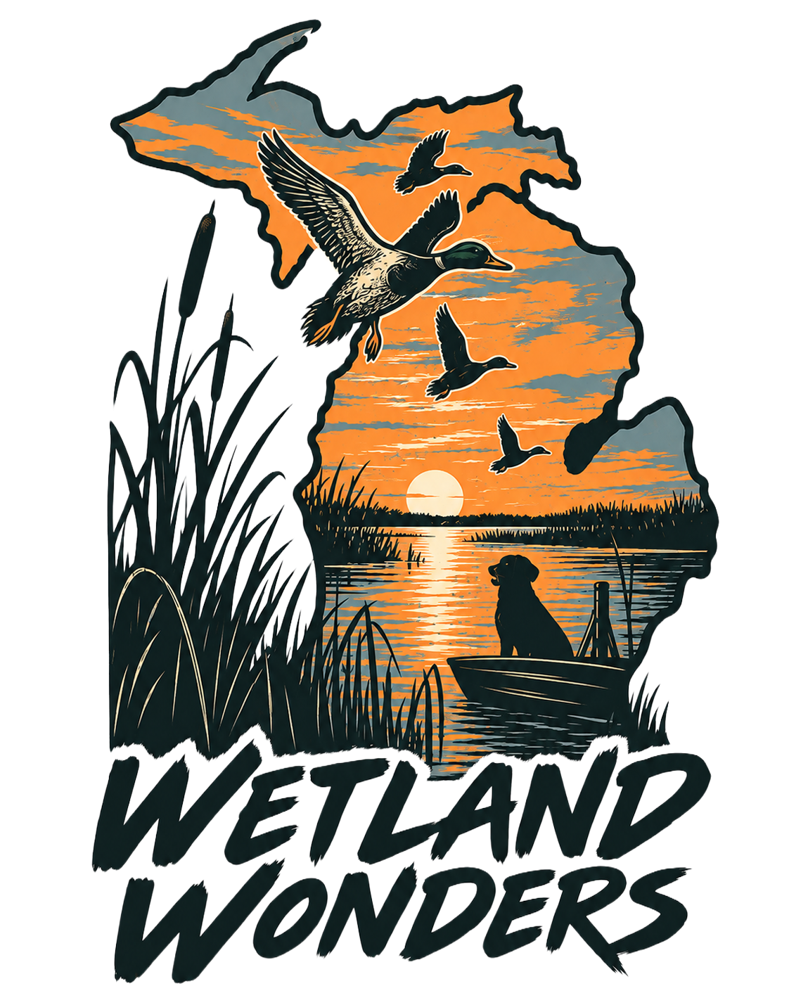 Wetland Wonders Shirt in Desert Tan