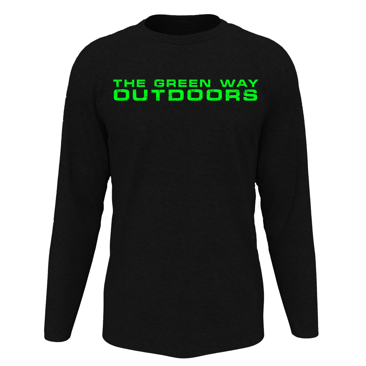 Black OG Neon Green Way Long Sleeve