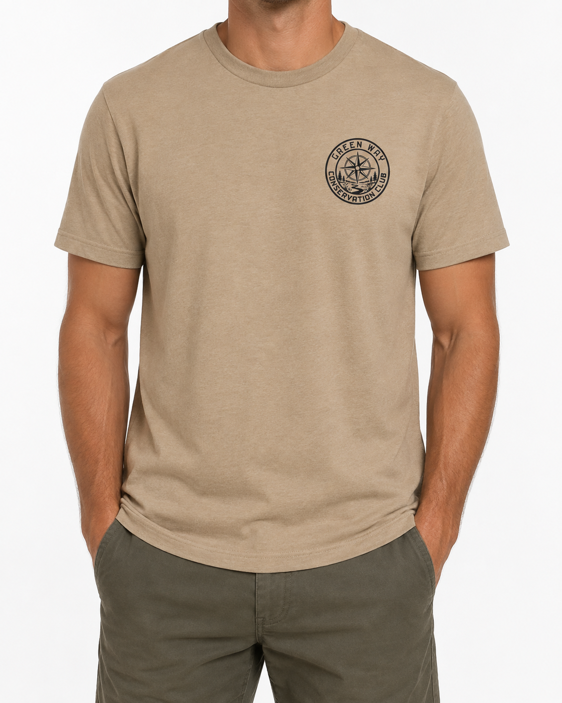 Wetland Wonders Shirt in Desert Tan