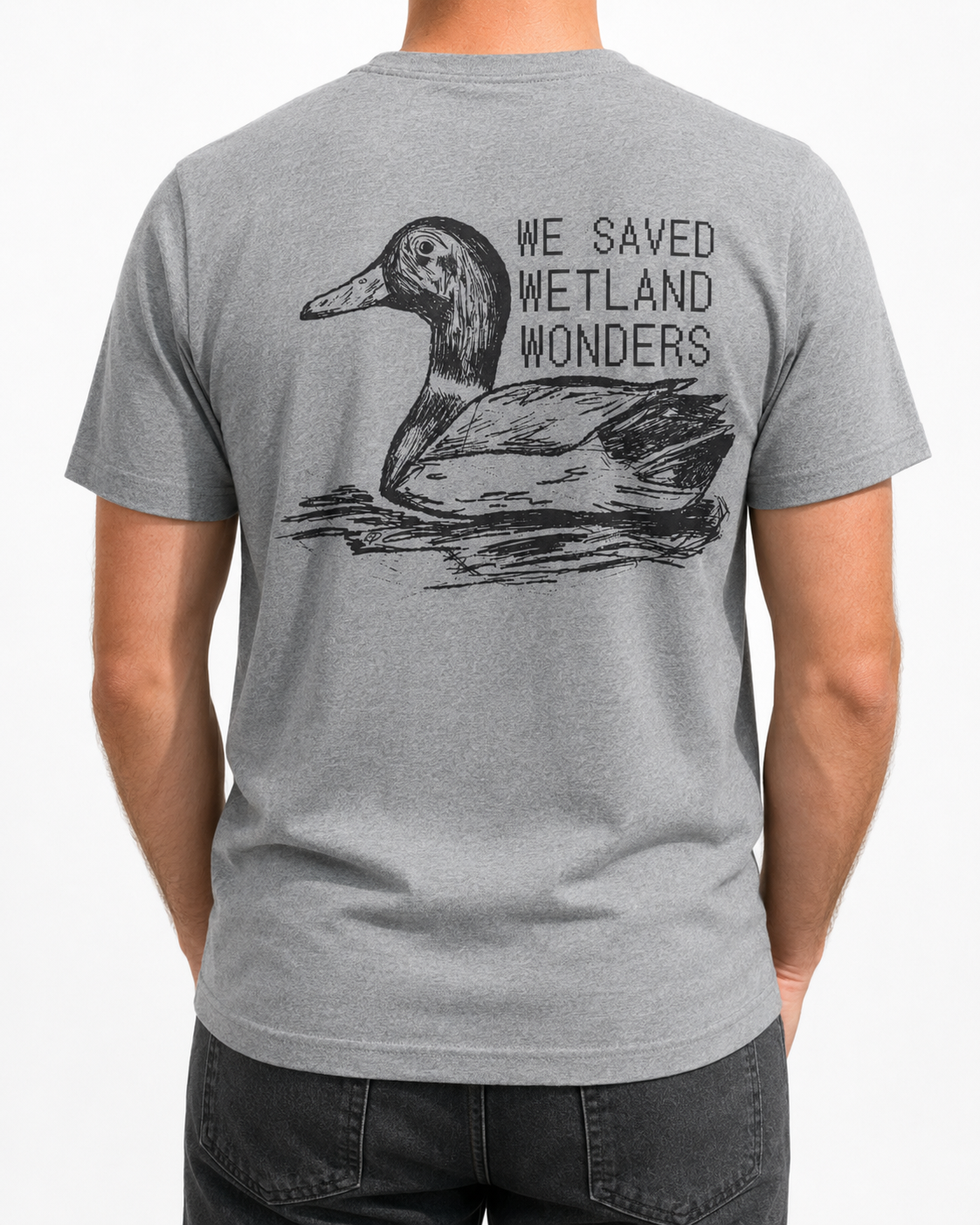 Wetland Wonders Shirt in Heather Grey