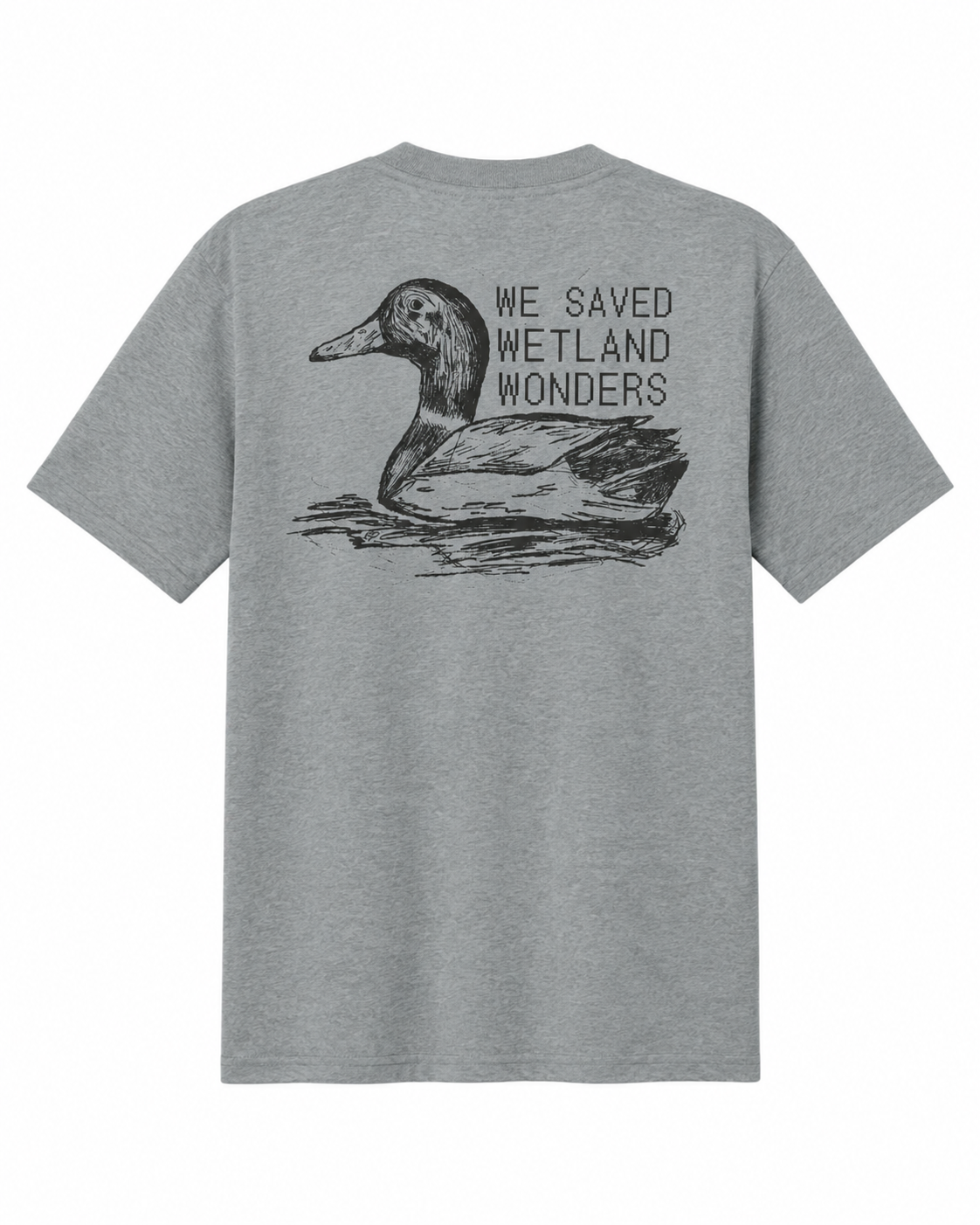 Wetland Wonders Shirt in Heather Grey