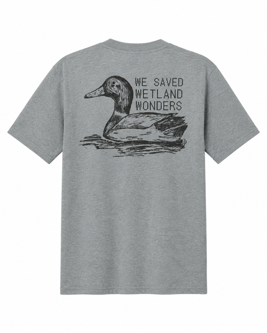 Wetland Wonders Shirt in Heather Grey